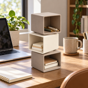 Pivot Cube Rotating Organizer