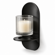 Shadow Shelf Glass Candleholder