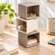 Pivot Cube Rotating Organizer