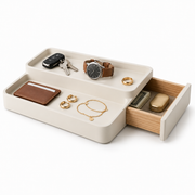 Hidden Step Storage Tray