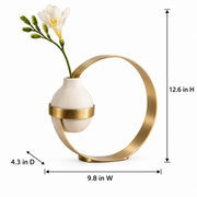 Balance Ring Sculptural Vase