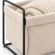 Open Frame Canvas Storage Basket